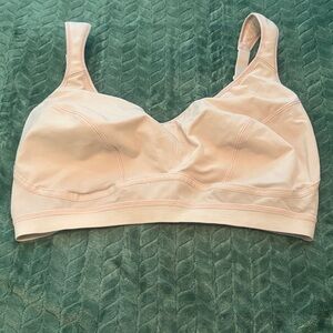 Syrokan Bra Adjustable Straps No Padding Beige Size 42H